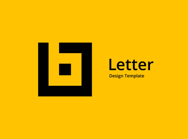 Letter B icon Letter B icon letter b stock illustrations