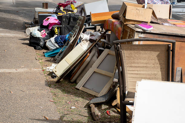 istock Household miscellaneous rubbish items put on curbside for council bulk waste collection 1279787749