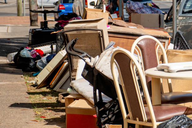 istock Household miscellaneous rubbish items put on curbside for council bulk waste collection 1279787777