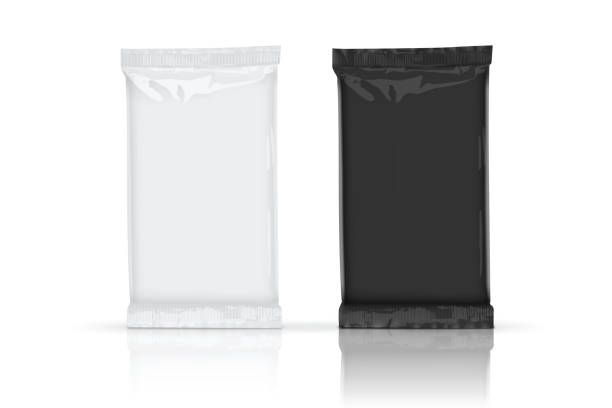 istock paper white and black flow packaging with transparent shadows isolated on white background mock up vector 1279787835
