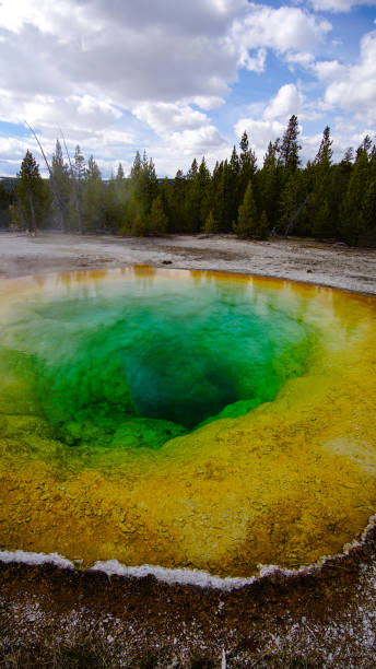 istock Colorful hot spring in Yellowstone National Park 1279790705