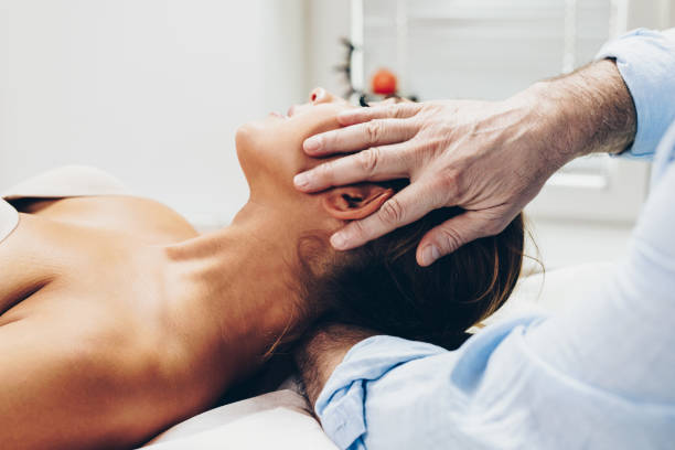 istock Acupuncture and massage treatment 1279793406