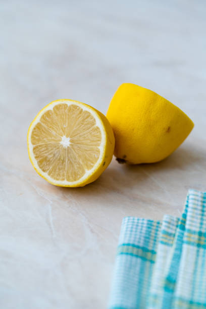 istock Korean Fruit Yuzu for Yuja Tea also Japanese Citron Half Cut. 1279793835