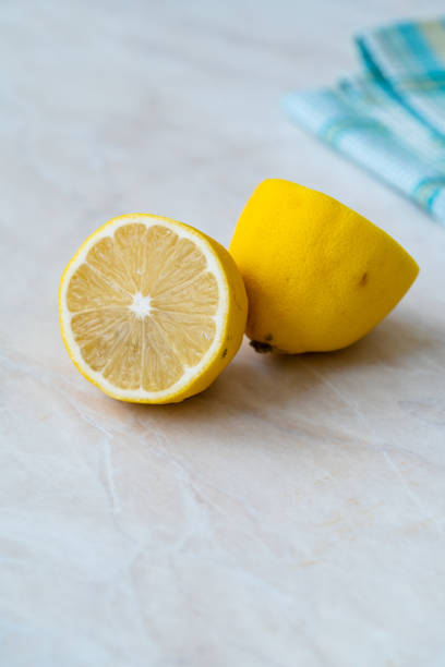 istock Korean Fruit Yuzu for Yuja Tea also Japanese Citron Half Cut. 1279793887