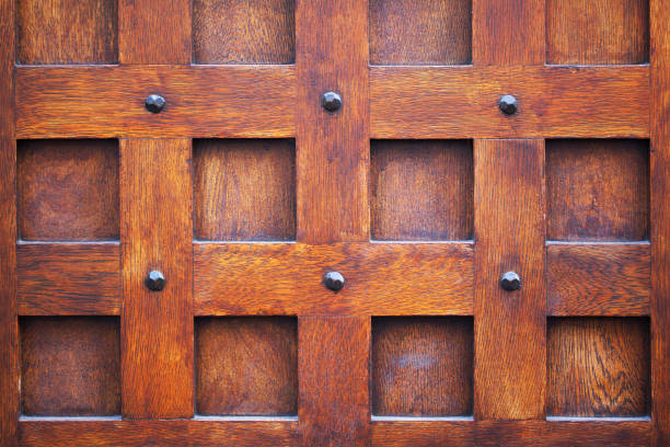 istock Old medieval wooden door in Cologne 1279798839