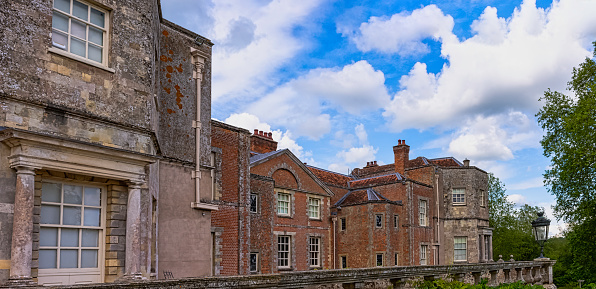 Mottisfont, Hampshire, United Kingdom -June 9, 2019: Mottisfont Abbey - a historical priory and country estate
