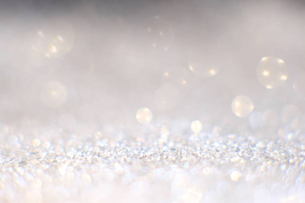 istock Abstract silver bokeh background and christmas and new year getting background, defocused 1279802842