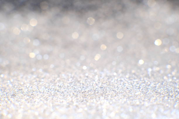 istock Abstract silver bokeh background and christmas and new year getting background, defocused 1279802905
