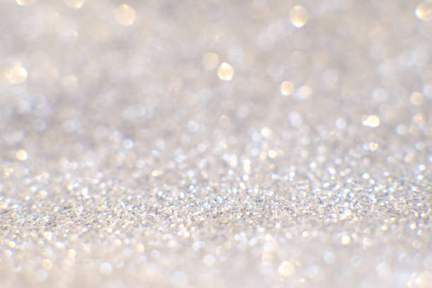 istock Abstract silver bokeh background and christmas and new year getting background, defocused 1279803755