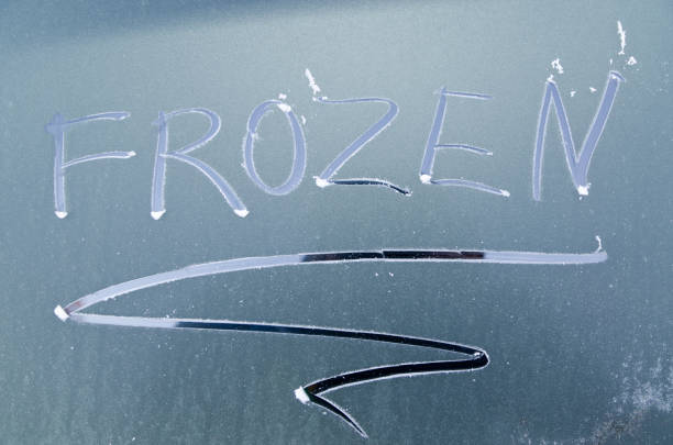 istock FROZEN written on a frosted car window 1279803872