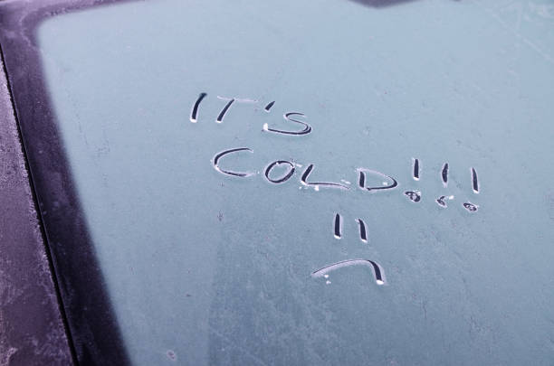 istock ITS' COLD written on a frosted car window 1279803885
