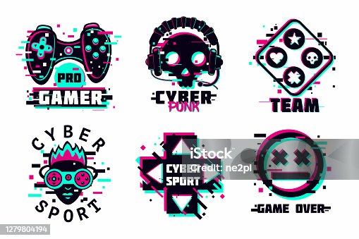 Gamer Logo Vector Art, Icons, and Graphics for Free Download