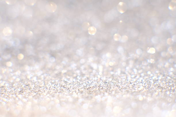 istock Abstract silver bokeh background and christmas and new year getting background, defocused 1279805209