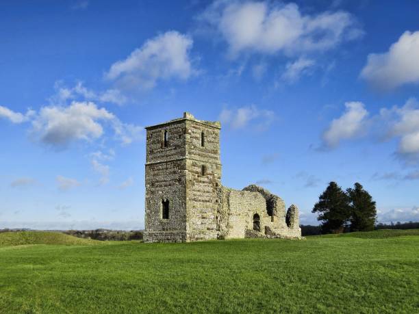 istock Knowlton Church Ruins, Dorset, UK 1279809520