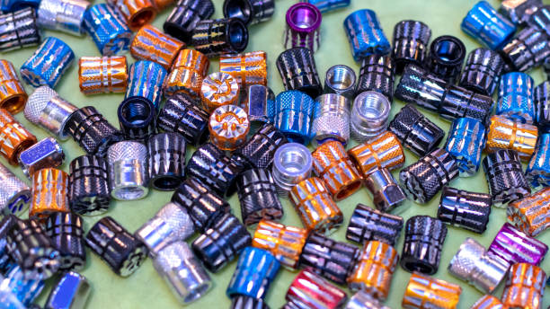 istock Head bolts, stainless steel color. 1279811055