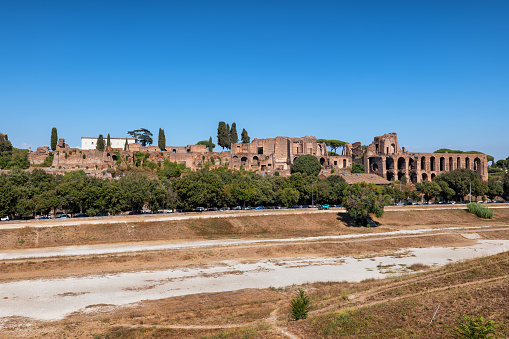 Circus Maximus and Palatine Hill in Rome