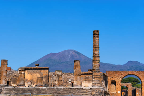 istock Pompeii and Mount Vesuvius in Italy 1279814155