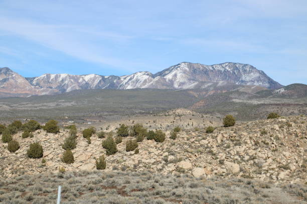 istock Pine Valley and the Mountain range beyond, Utah 1279814418