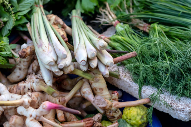 istock Galangal lemongrass and vegetables. 1279814557