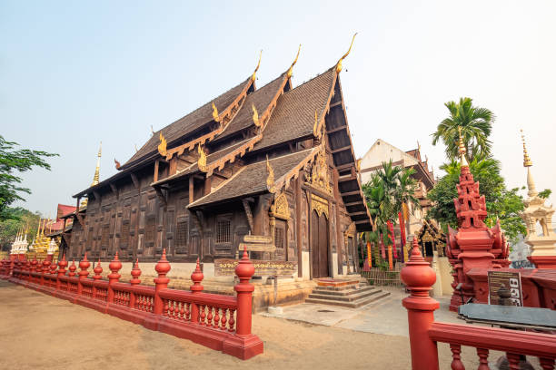 istock Wat Phan Tao Temple in Chiang Mai, Thailand. 1279815934