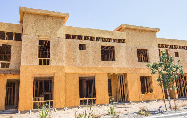 istock Brand New Apartment Building Under Construction 1279820087