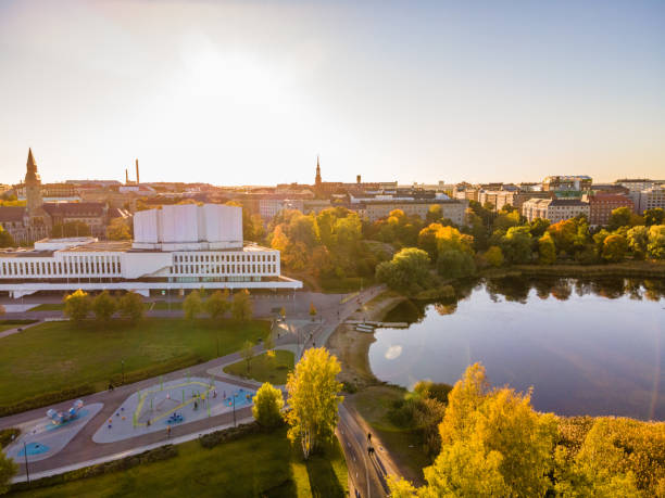 istock Aerial view of Helsinki 1279826165
