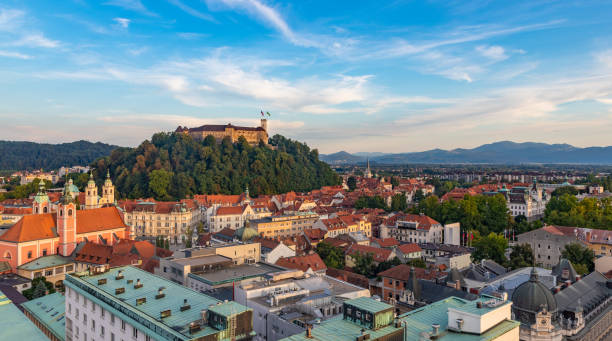 istock Ljubljana Sunset 1279829093