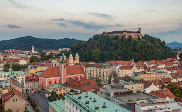 istock Ljubljana Sunset 1279829130