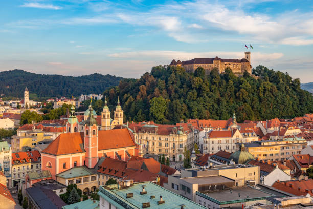 istock Ljubljana Sunset 1279829179