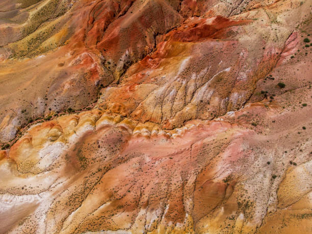 istock Yellow nad red mountains resembling the surface of Mars 1279829821