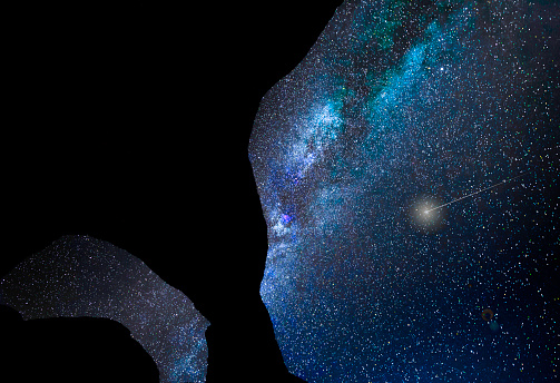 Galaxies viewed from the Northern Hemisphere. Andromeda and Pinwheel galaxies