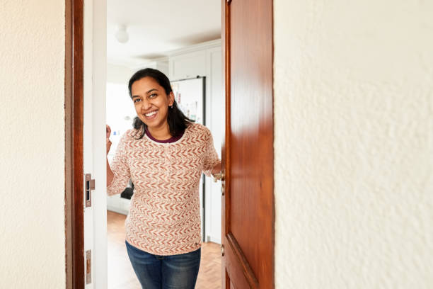 istock Welcoming and greeting with a smile 1279837397