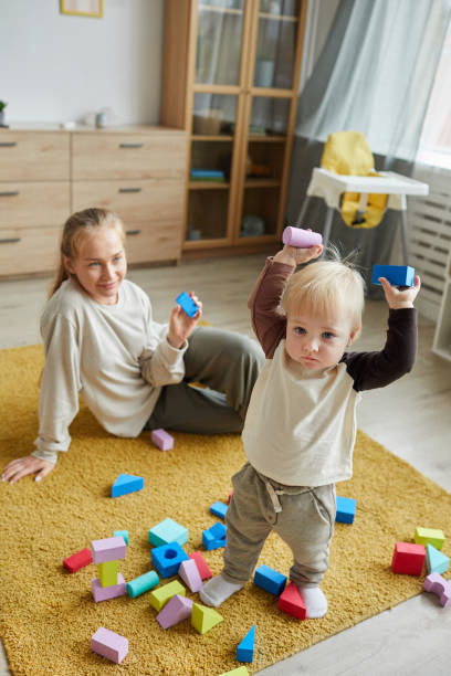 istock Mother playing with child 1279844890