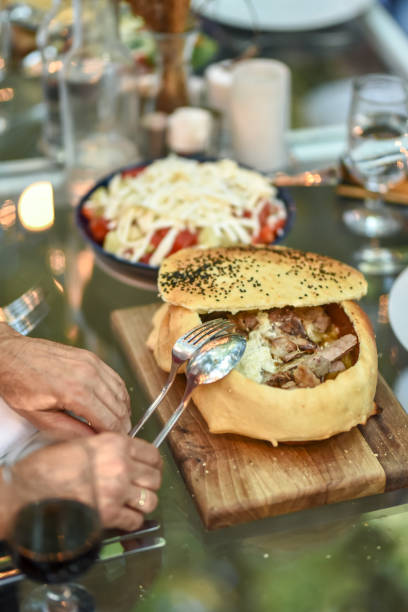 istock Serving a food into plate 1279845450