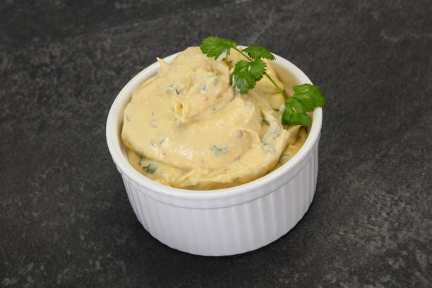 istock Hummus snack with olive oil 1279855443