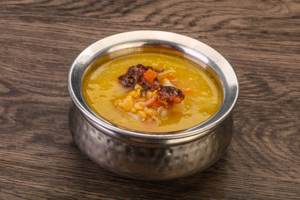istock Pea soup with smoked ribs 1279856455