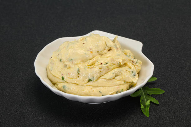 istock Hummus snack with olive oil 1279857036