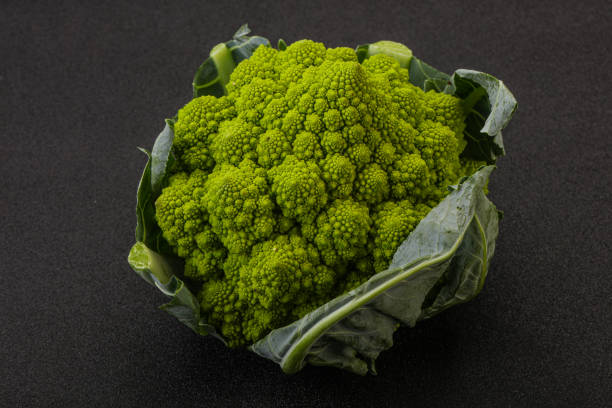 istock Vegan organic food - Romanesco cabbage 1279857211