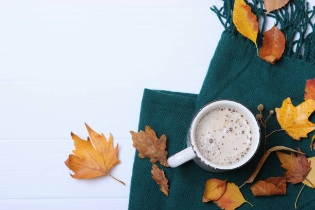istock autumn composition and autumn leaves 1279858546