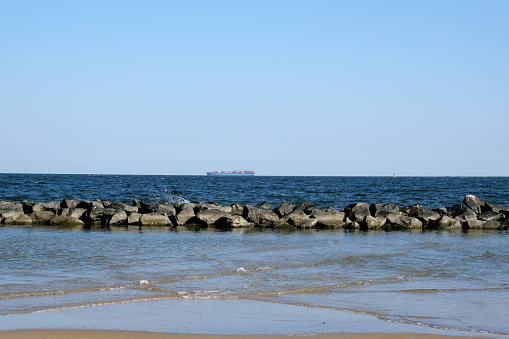 Seaside on the Chesapeake Bay in Norfolk, Virginia