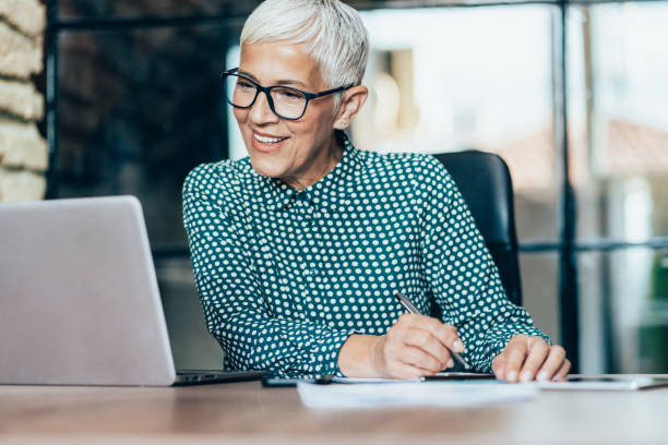istock Business woman working 1279860570