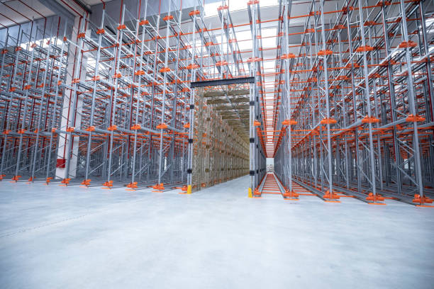 istock Large hangar warehouse industrial and logistics companies 1279864099