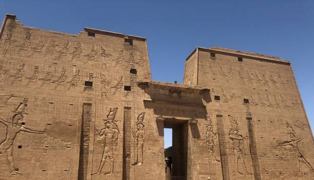istock Ancient Temple of Edfu in Egypt 1279866368