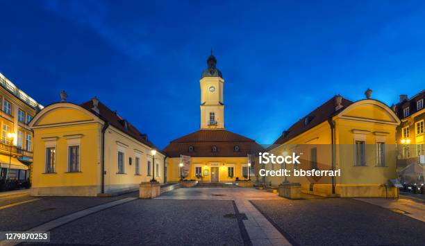 Historic Town Hall In Bialystok Poland Stock Photo - Download Image Now - Architecture, Białystok, Building Exterior