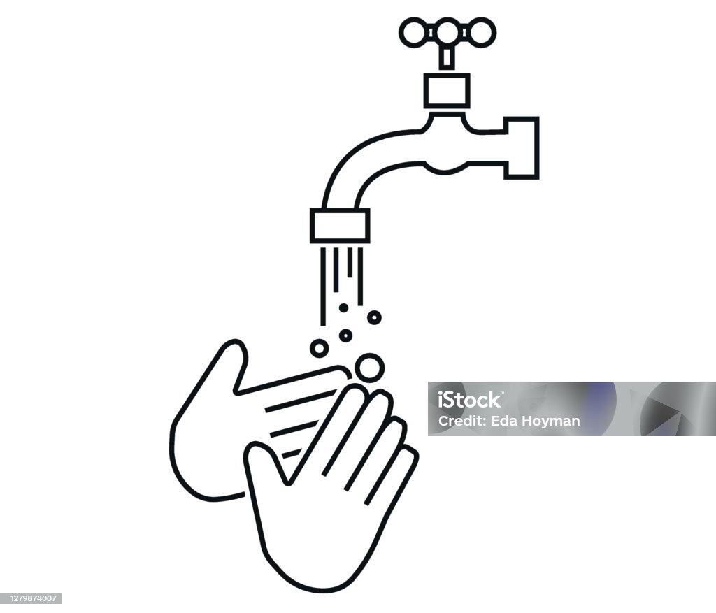 Rửa Tay Hình Ảnh Vector Vệ Sinh Cá Nhân Dấu Hiệu Phòng Bệnh Minh ...