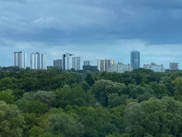 istock North York skyline across a park 1279887824