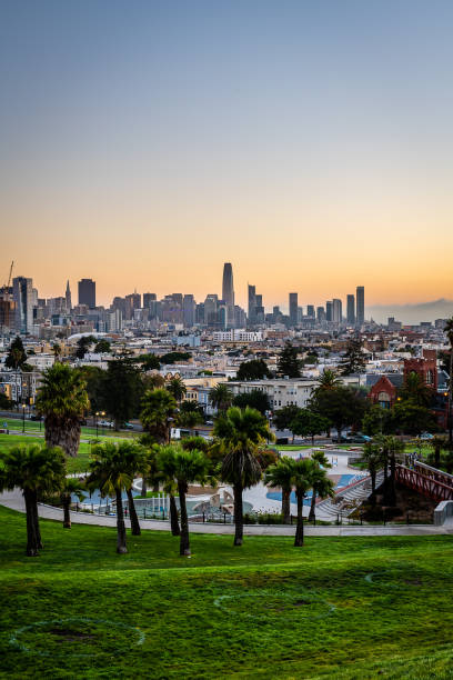istock Mission Dolores Park at Dawn 1279891757