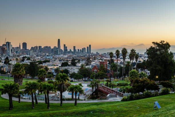 istock Mission Dolores Park at Dawn 1279892421