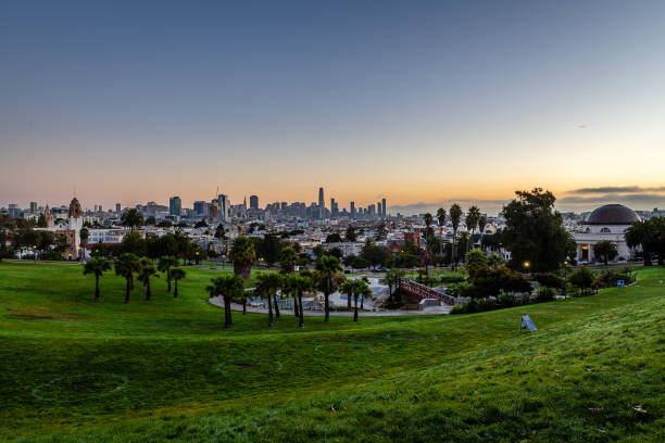 istock Mission Dolores Park at Dawn 1279892542