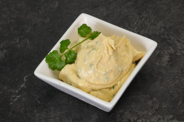 istock Hummus snack with olive oil 1279899453